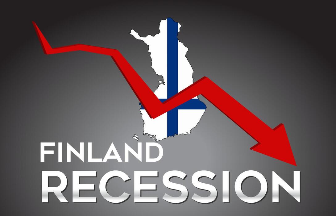 map-of-finland-recession-economic-crisis-creative-concept-with-economic-crash-arrow-vector