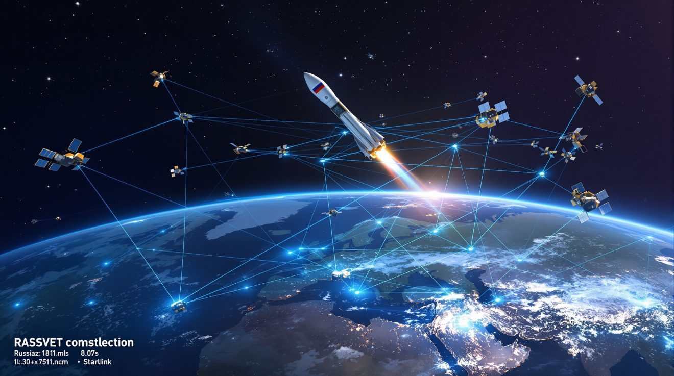 Russia's Rassvet its Starlink competitor launched into a secure orbit ...